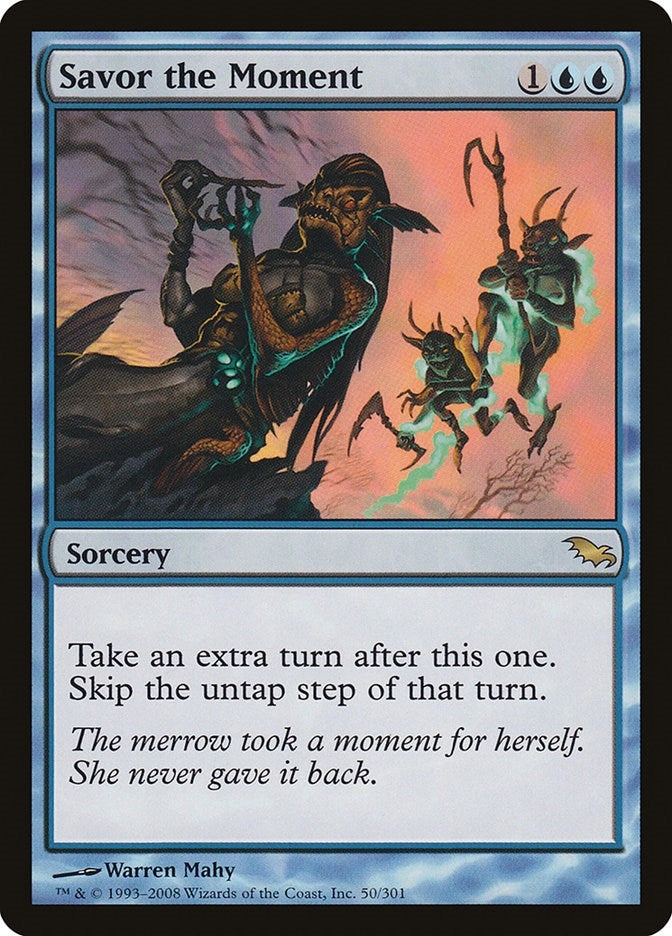 Image for Savor the Moment (50) (Shadowmoor) - Magic: The Gathering