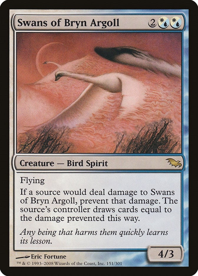 Image for Swans of Bryn Argoll (151) (Shadowmoor) - Magic: The Gathering