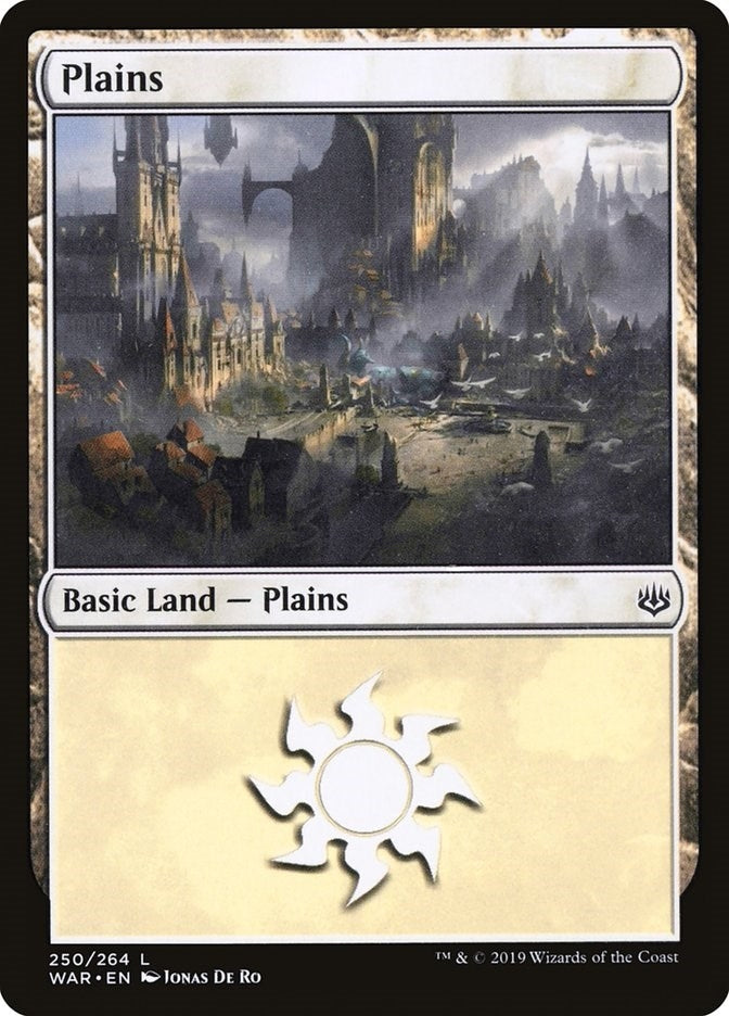 Image for Plains (250) (250) (War of the Spark) - Magic: The Gathering