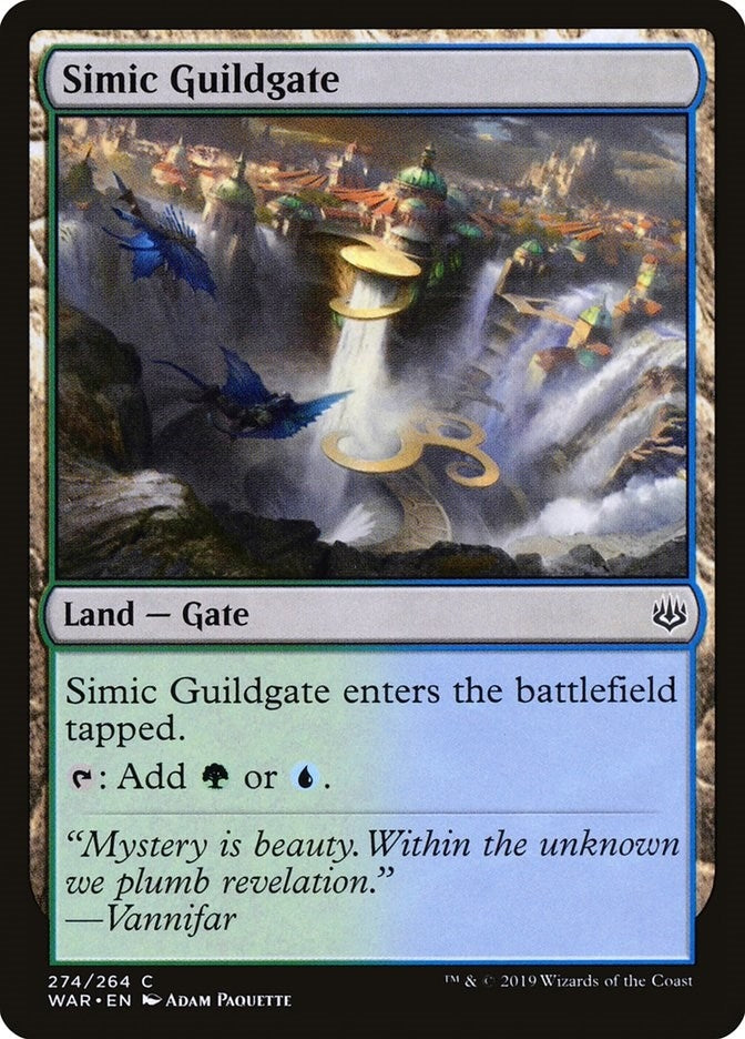 Image for Simic Guildgate (274) (War of the Spark) - Magic: The Gathering