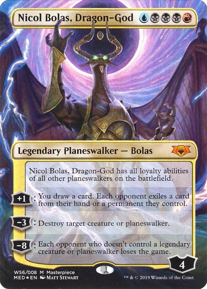 Image for Nicol Bolas, Dragon-God (WS6) (Mythic Edition: War of the Spark) - Magic: The Gathering