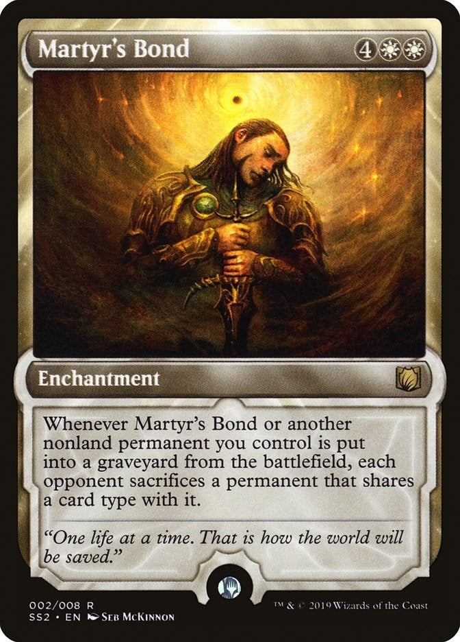 Image for Martyr's Bond (2) (Signature Spellbook: Gideon) - Magic: The Gathering