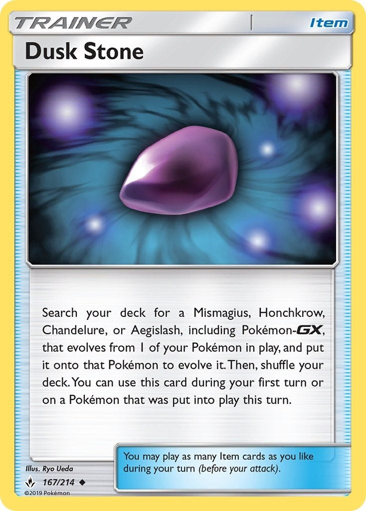 Image for Dusk Stone (167/214) (SM - Unbroken Bonds) - Pokemon