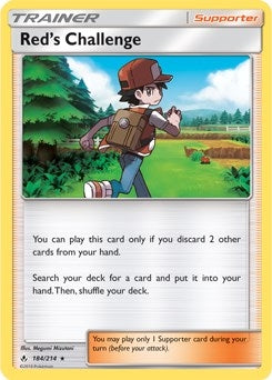 Image for Red's Challenge - 184/214 (SM - Unbroken Bonds) (184/214) (Deck Exclusives) - Pokemon
