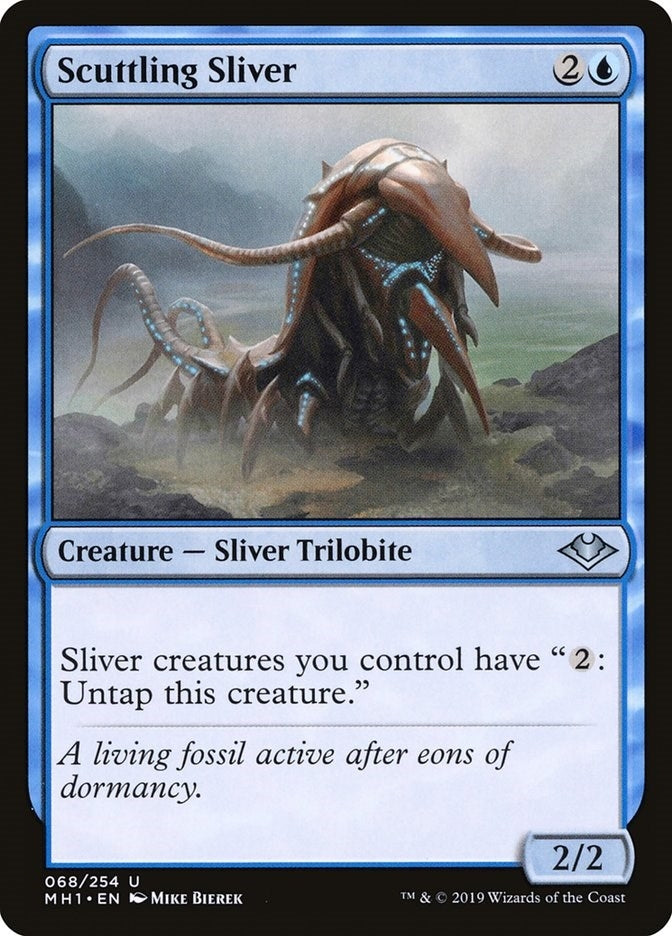 Image for Scuttling Sliver (68) (Modern Horizons) - Magic: The Gathering