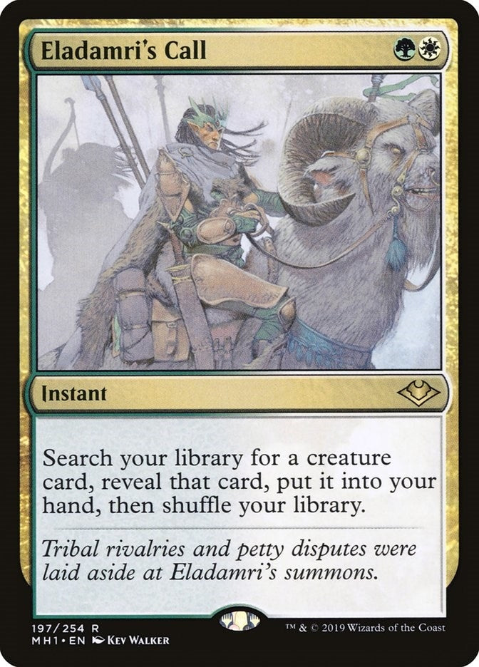 Image for Eladamri's Call (197) (Modern Horizons) - Magic: The Gathering