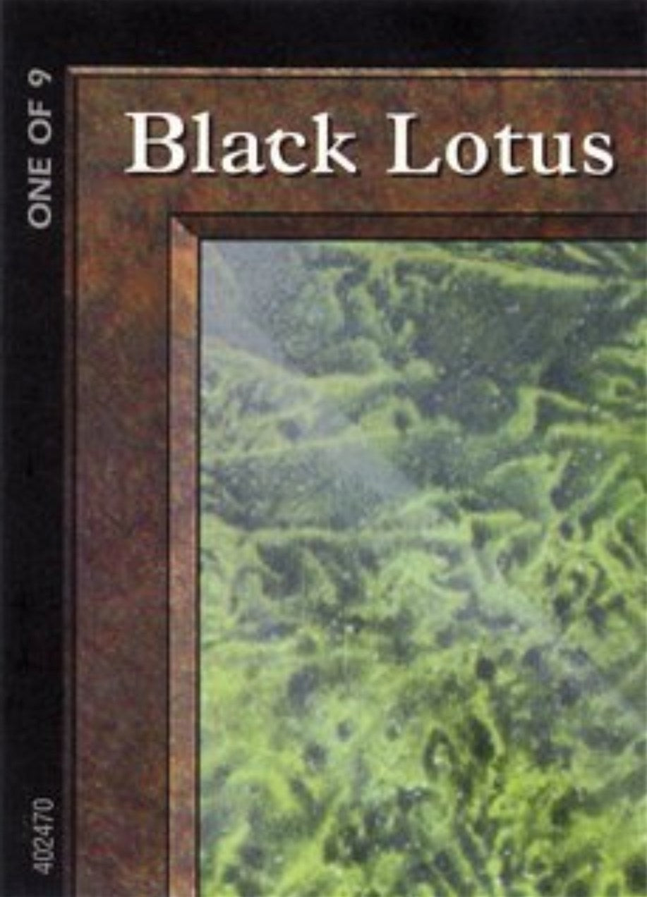 Image for Black Lotus (1 of 9) (Ultra Pro Puzzle Quest) (1) (Media Promos) - Magic: The Gathering
