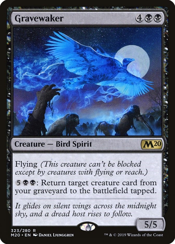 Image for Gravewaker (323) (Core Set 2020) - Magic: The Gathering