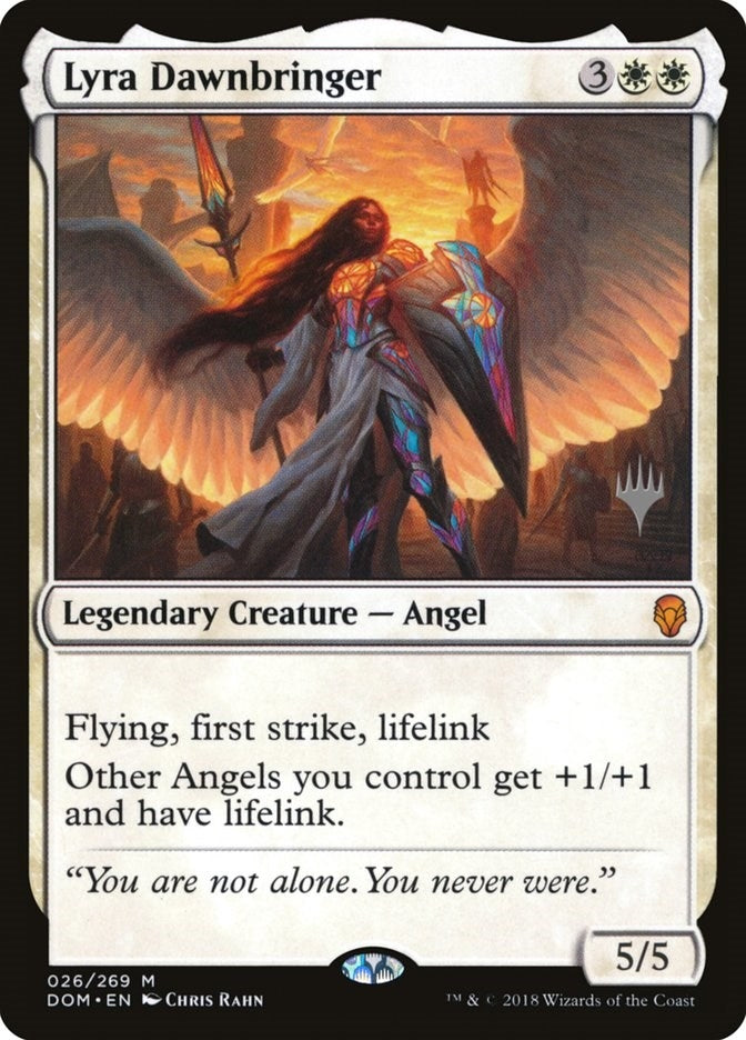 Image for Lyra Dawnbringer (26) (Promo Pack: Core Set 2020) - Magic: The Gathering
