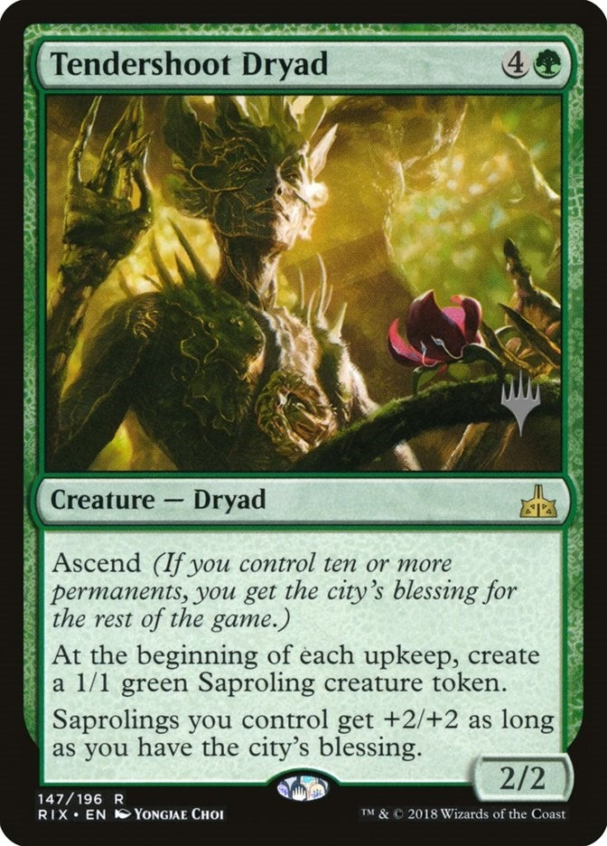 Image for Tendershoot Dryad (147) (Promo Pack: Core Set 2020) - Magic: The Gathering
