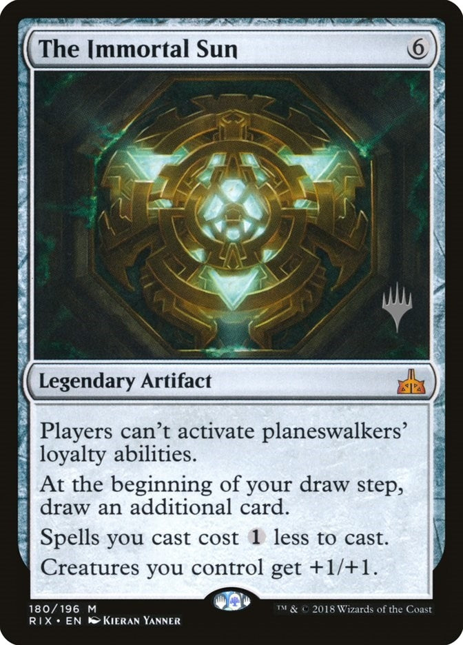 Image for The Immortal Sun (180) (Promo Pack: Core Set 2020) - Magic: The Gathering