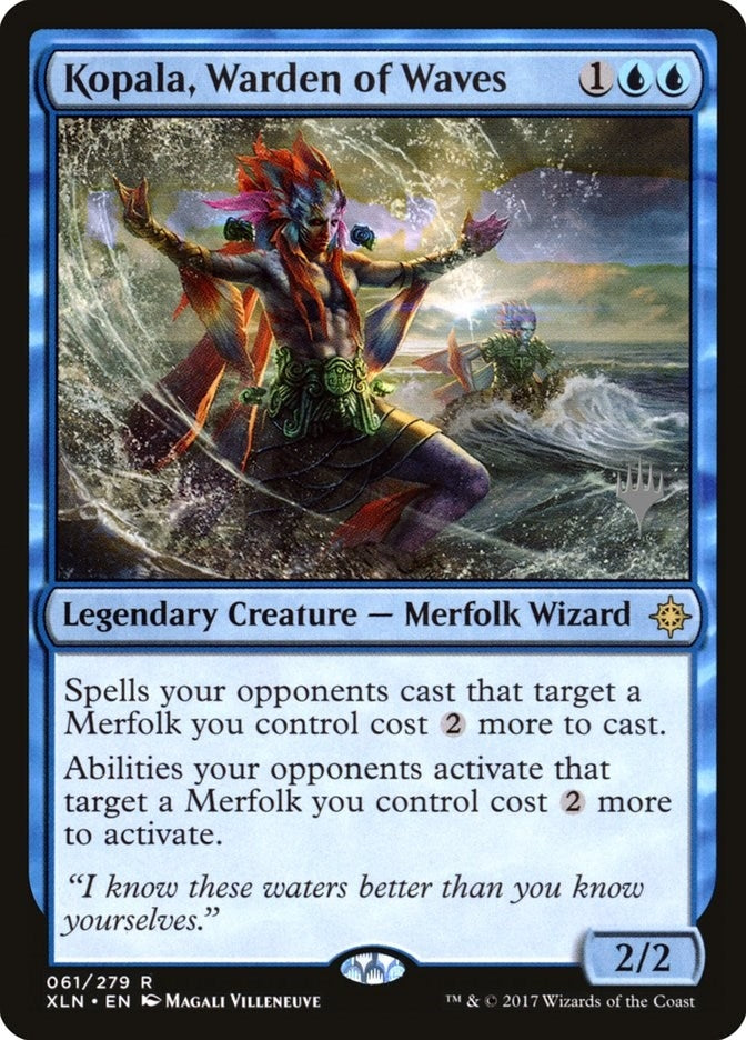Image for Kopala, Warden of Waves (61) (Promo Pack: Core Set 2020) - Magic: The Gathering