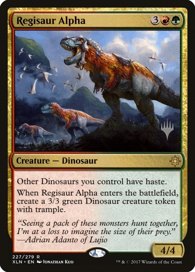 Image for Regisaur Alpha (227) (Promo Pack: Core Set 2020) - Magic: The Gathering