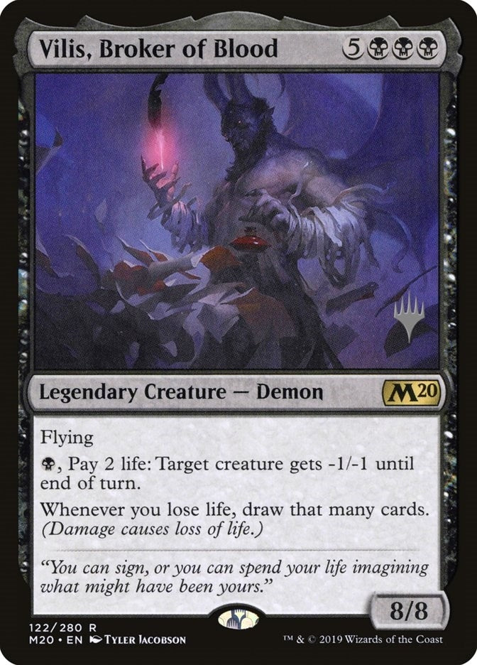Image for Vilis, Broker of Blood (122) (Promo Pack: Core Set 2020) - Magic: The Gathering