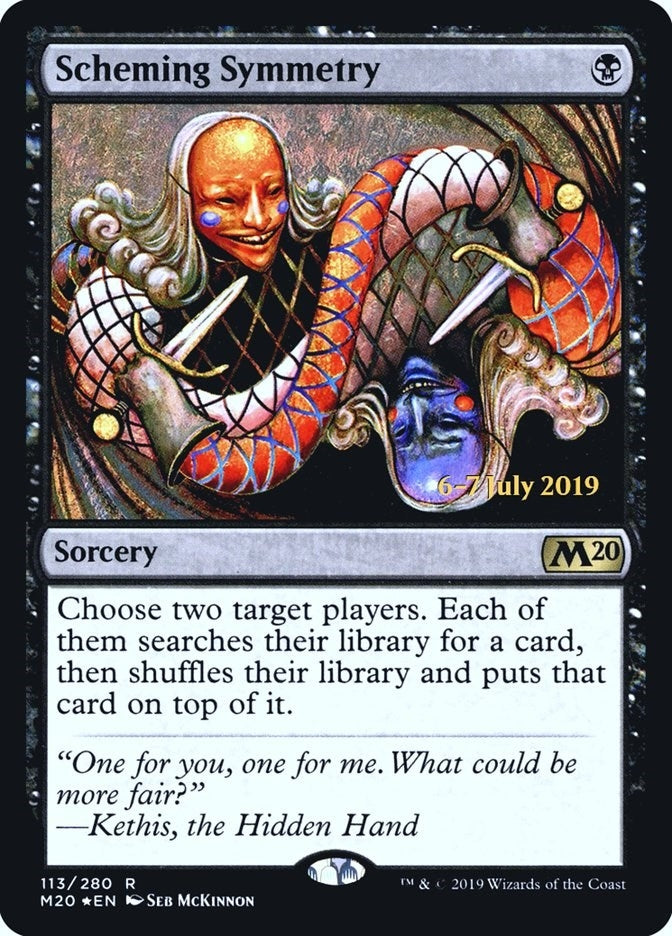 Image for Scheming Symmetry (113) (Prerelease Cards) - Magic: The Gathering