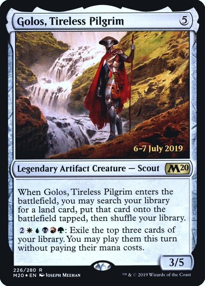 Image for Golos, Tireless Pilgrim (226) (Prerelease Cards) - Magic: The Gathering