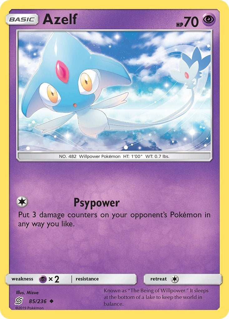Image for Azelf (85/236) (SM - Unified Minds) - Pokemon