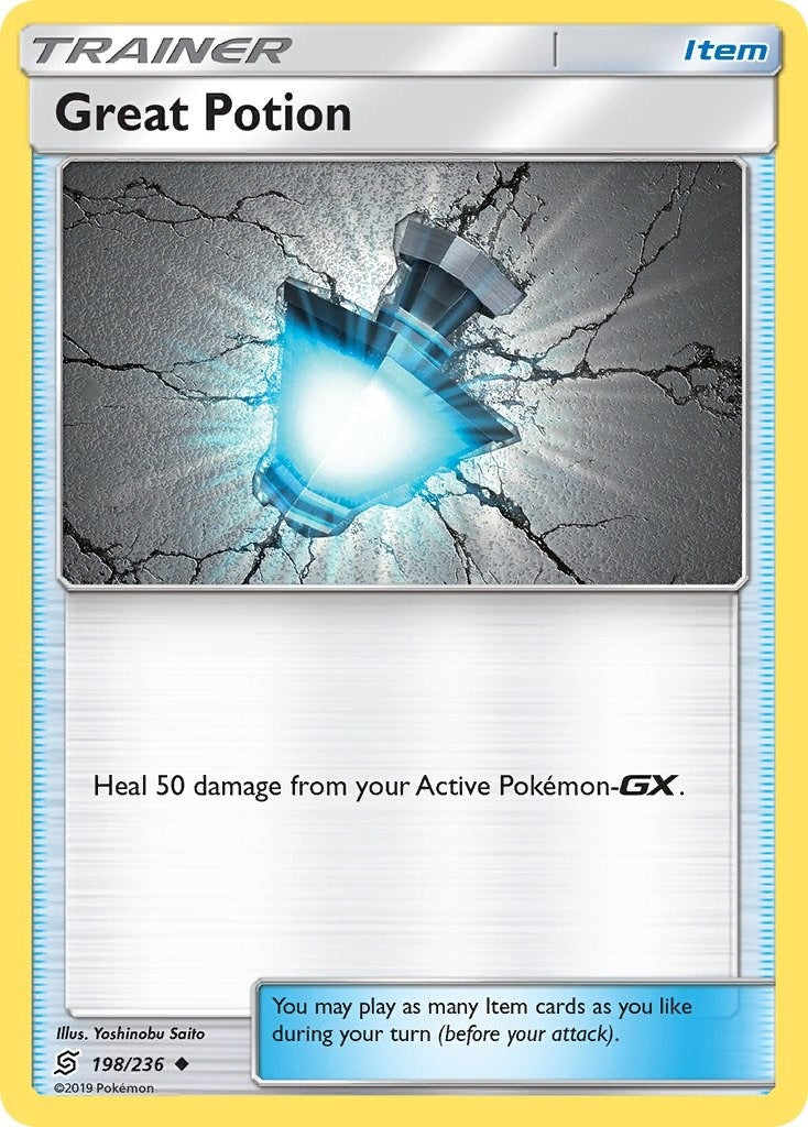 Image for Great Potion (198/236) (SM - Unified Minds) - Pokemon