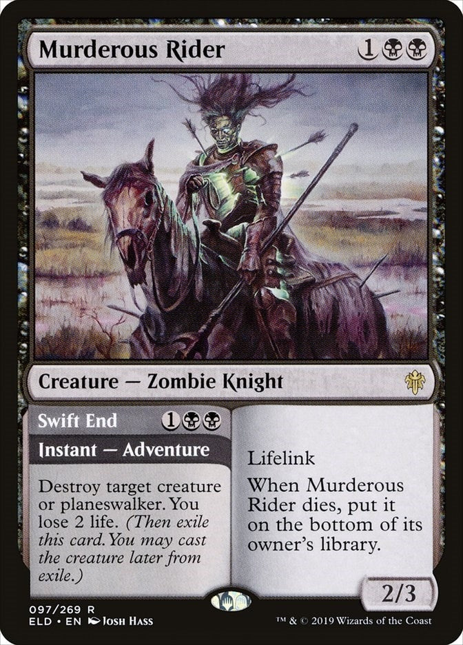 Image for Murderous Rider (97) (Throne of Eldraine) - Magic: The Gathering