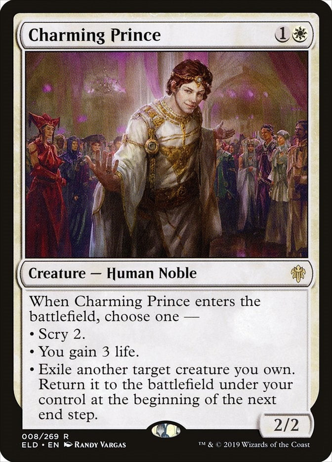 Image for Charming Prince (8) (Throne of Eldraine) - Magic: The Gathering