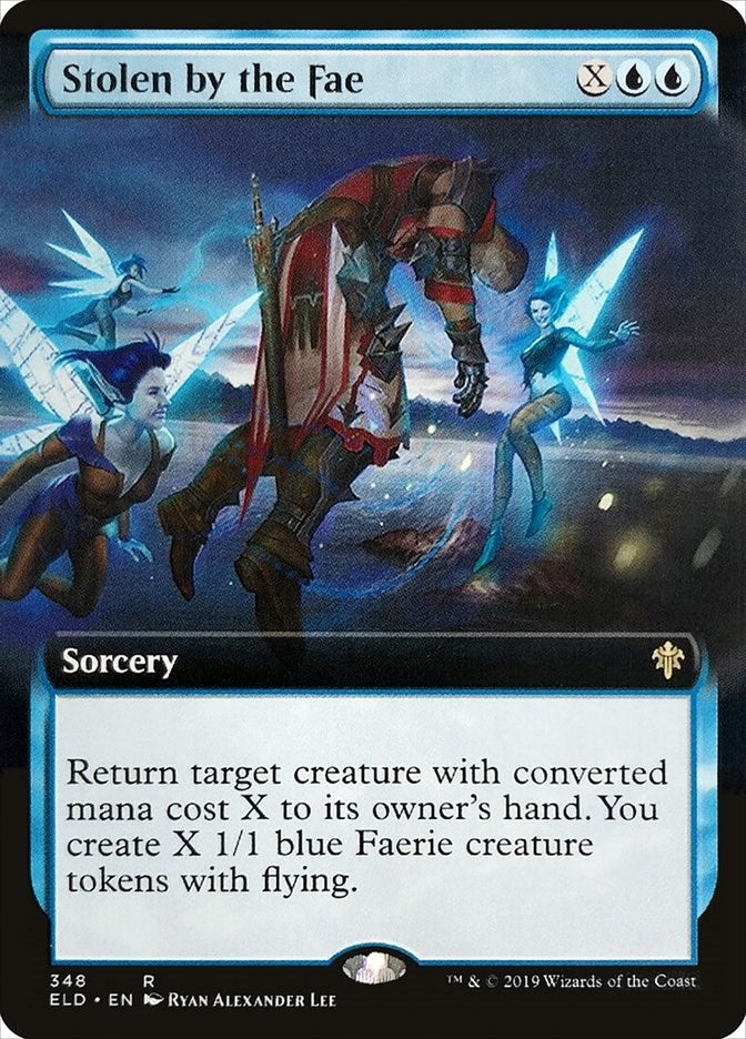 Image for Stolen by the Fae (Extended Art) (348) (Throne of Eldraine) - Magic: The Gathering