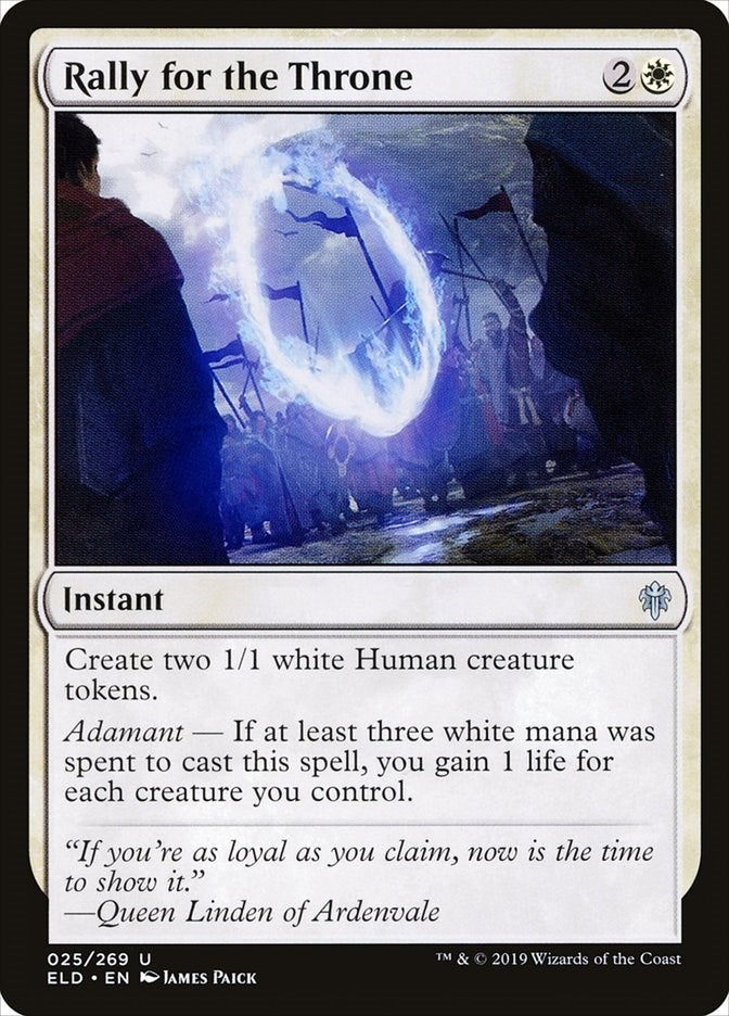 Image for Rally for the Throne (25) (Throne of Eldraine) - Magic: The Gathering