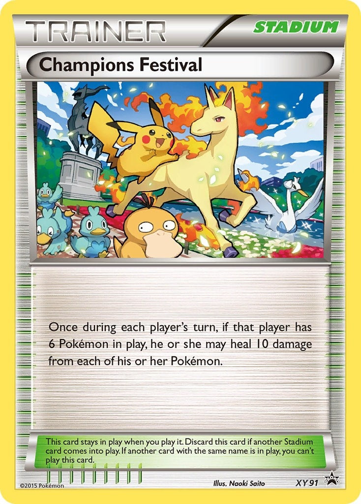 Image for Champions Festival (2015) (XY91) (XY Promos) - Pokemon