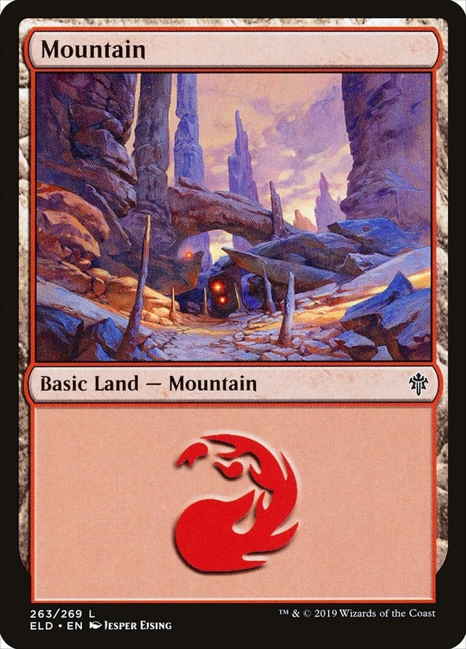 Image for Mountain (263) (263) (Throne of Eldraine) - Magic: The Gathering