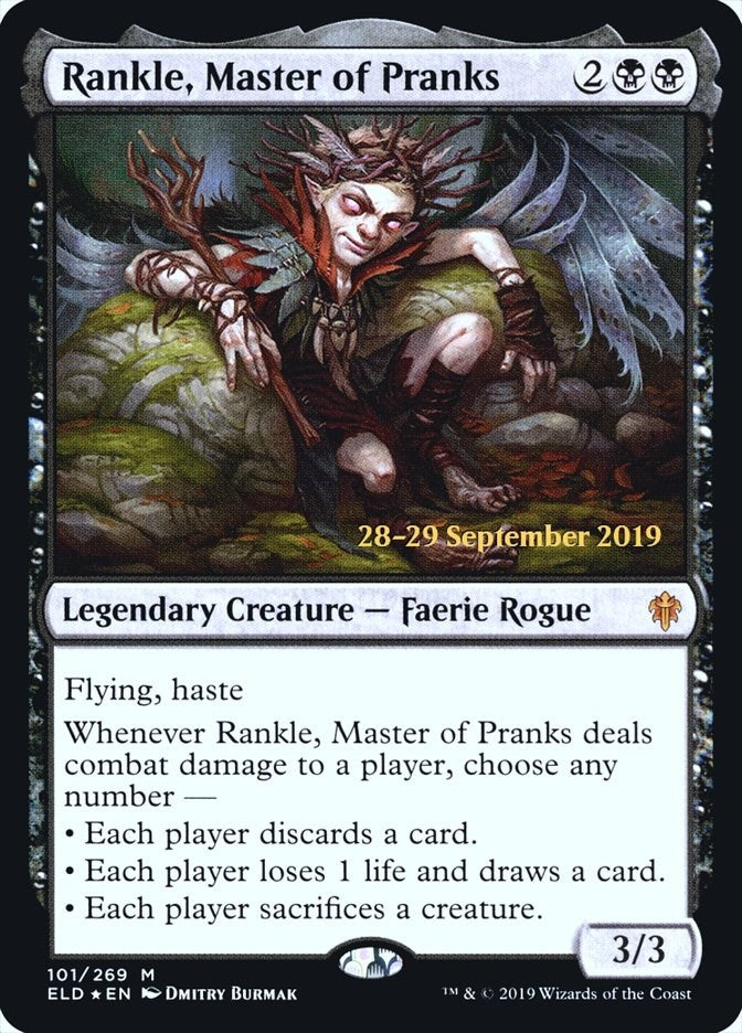 Image for Rankle, Master of Pranks (101) (Prerelease Cards) - Magic: The Gathering