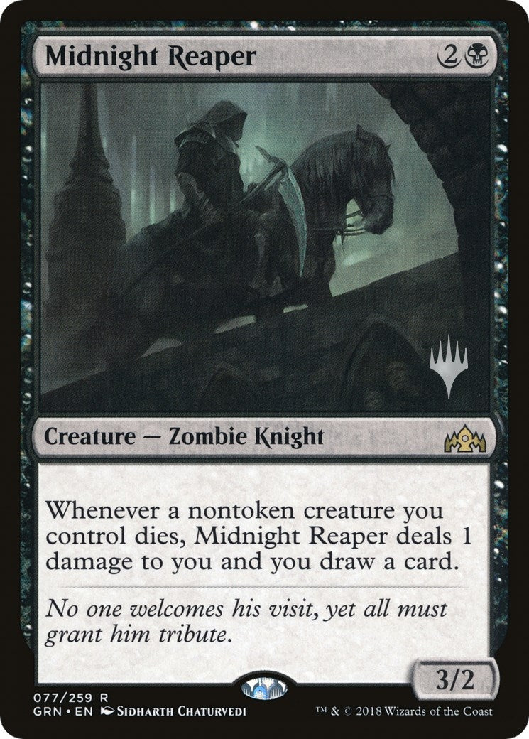 Image for Midnight Reaper (77) (Promo Pack: Throne of Eldraine) - Magic: The Gathering