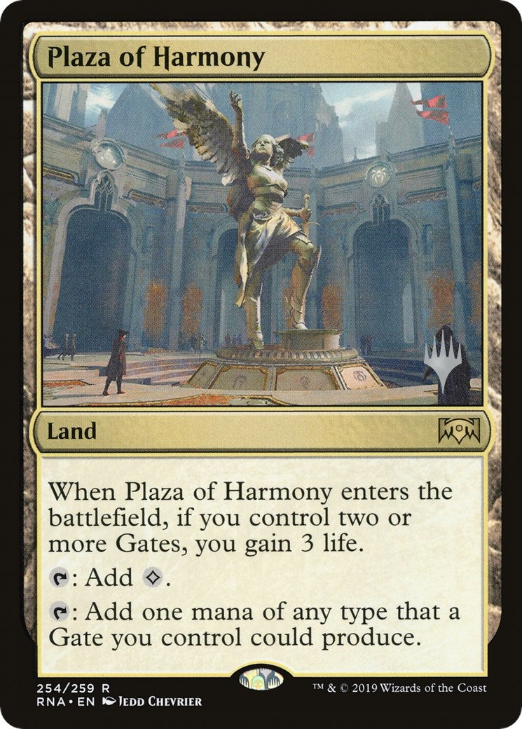 Image for Plaza of Harmony (254) (Promo Pack: Throne of Eldraine) - Magic: The Gathering