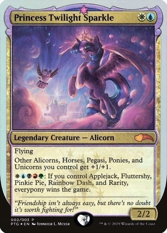 Image for Princess Twilight Sparkle (2) (Ponies: The Galloping) - Magic: The Gathering