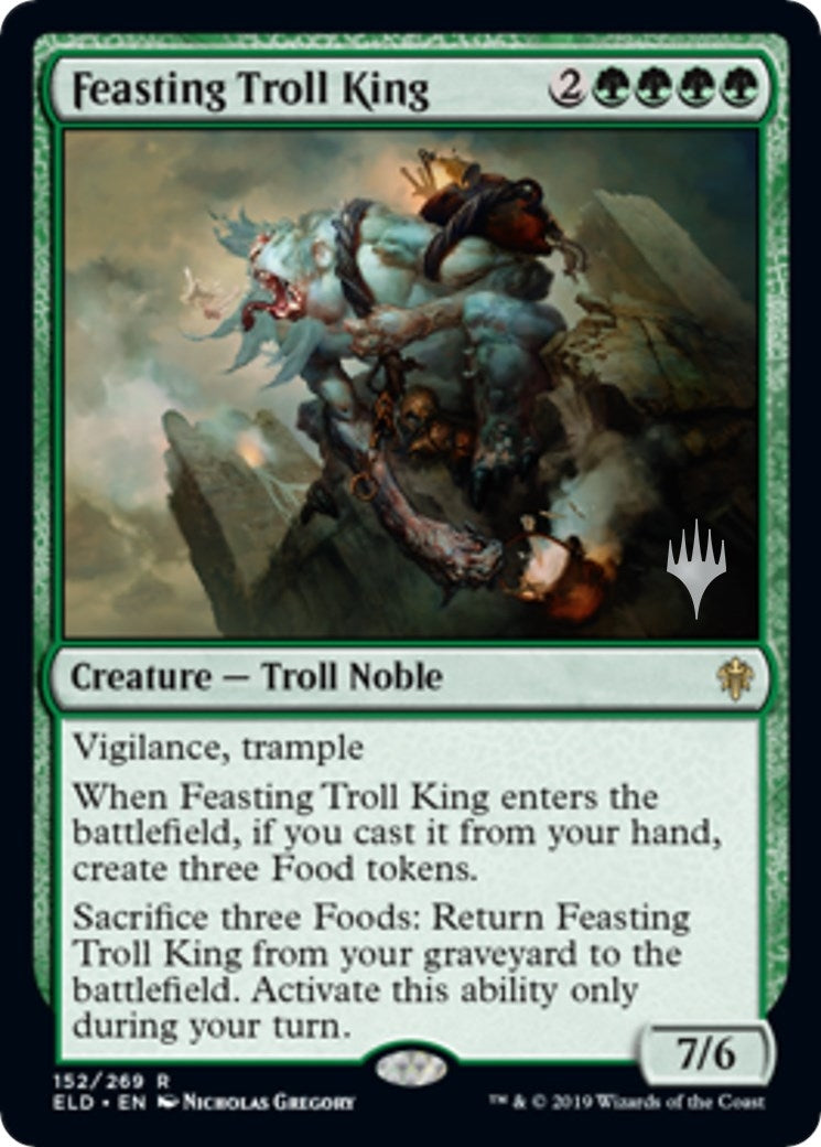 Image for Feasting Troll King (152) (Promo Pack: Throne of Eldraine) - Magic: The Gathering