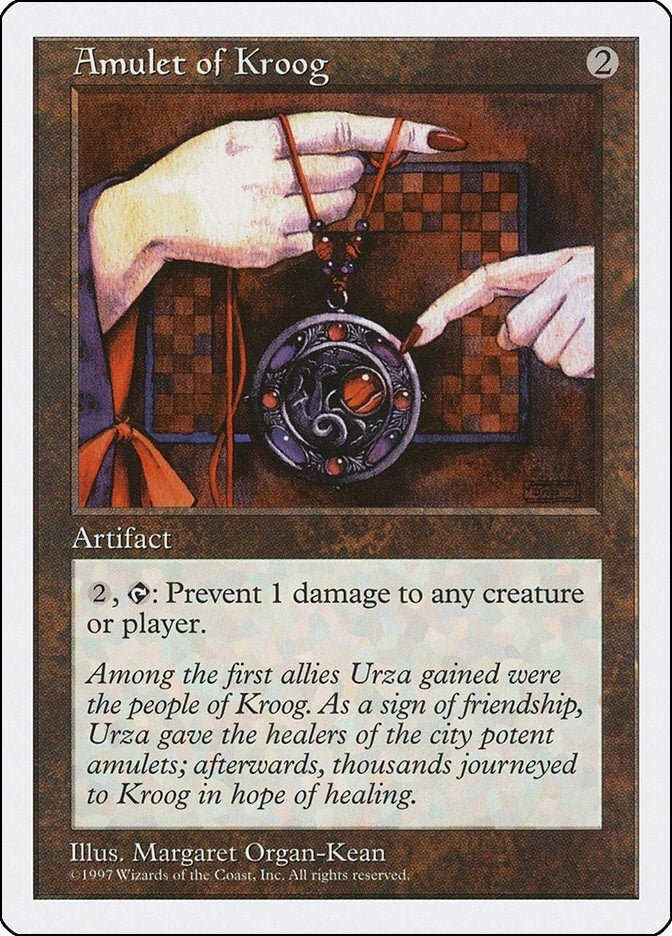 Image for Amulet of Kroog (Fifth Edition) - Magic: The Gathering