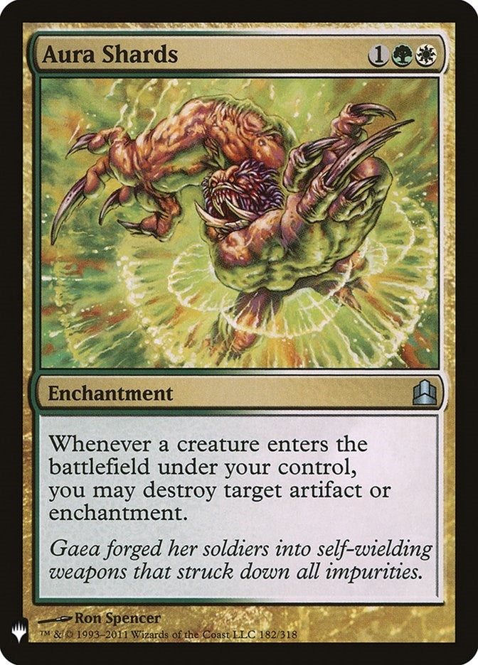 Image for Aura Shards (CMD) (182) (The List Reprints) - Magic: The Gathering