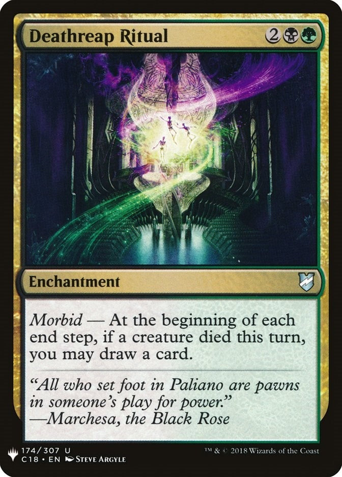 Image for Deathreap Ritual (174) (The List Reprints) - Magic: The Gathering