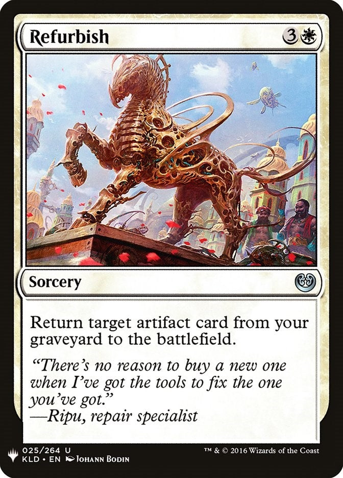 Image for Refurbish (25) (The List Reprints) - Magic: The Gathering