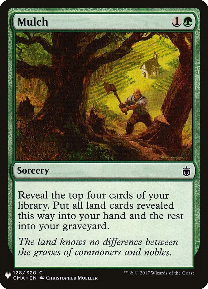 Image for Mulch (128) (The List Reprints) - Magic: The Gathering