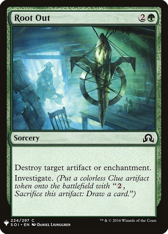 Image for Root Out (224) (The List Reprints) - Magic: The Gathering