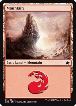 Image for Mountain (061) (61) (Magic Game Night 2019) - Magic: The Gathering
