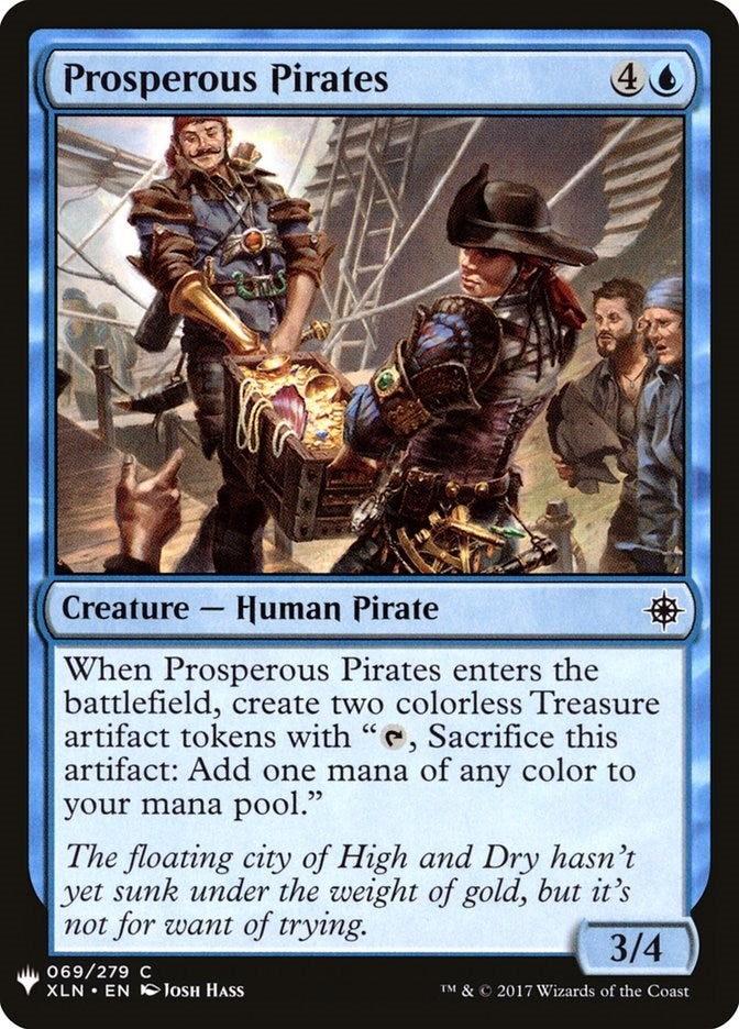 Image for Prosperous Pirates (69) (The List Reprints) - Magic: The Gathering