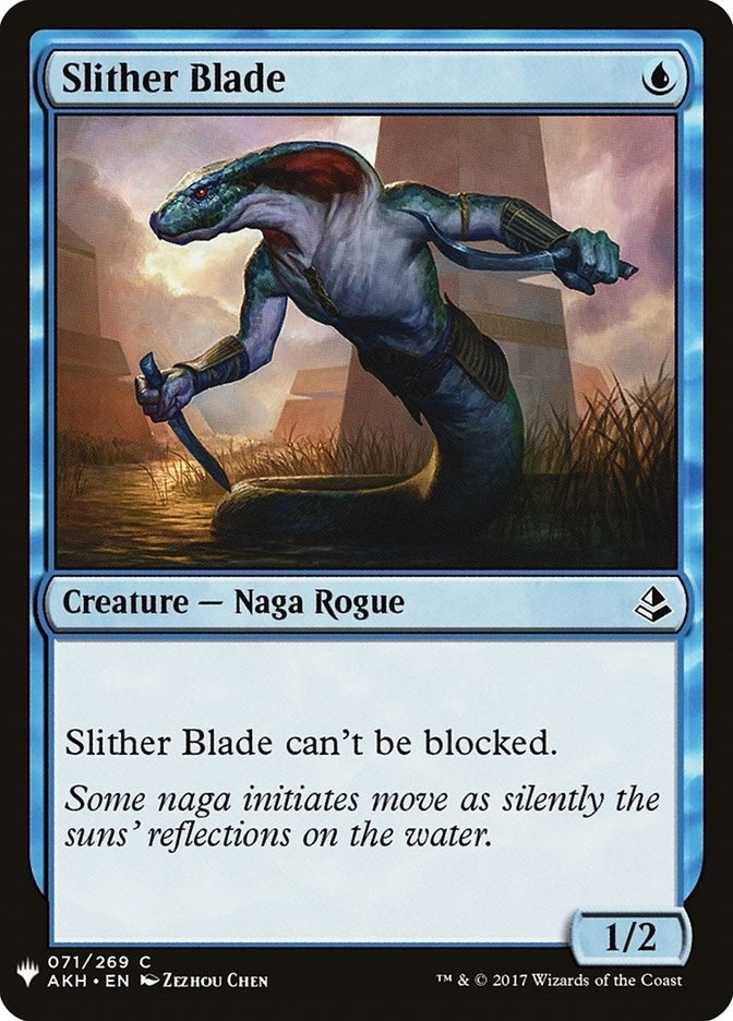 Image for Slither Blade (71) (The List Reprints) - Magic: The Gathering