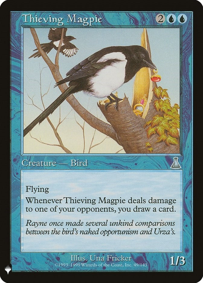 Image for Thieving Magpie (49) (The List Reprints) - Magic: The Gathering