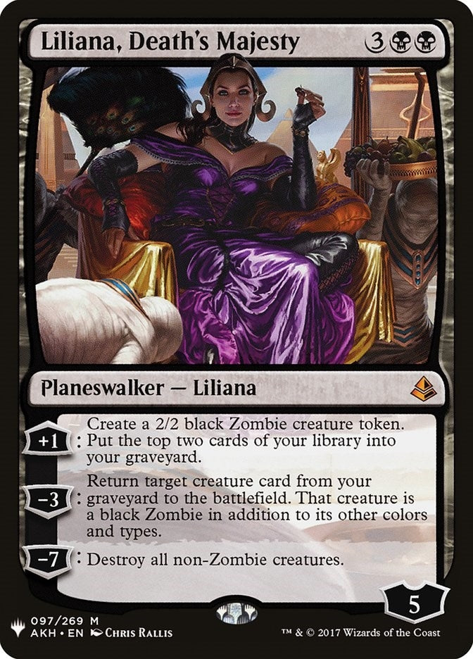 Image for Liliana, Death's Majesty (097/269) (The List Reprints) - Magic: The Gathering