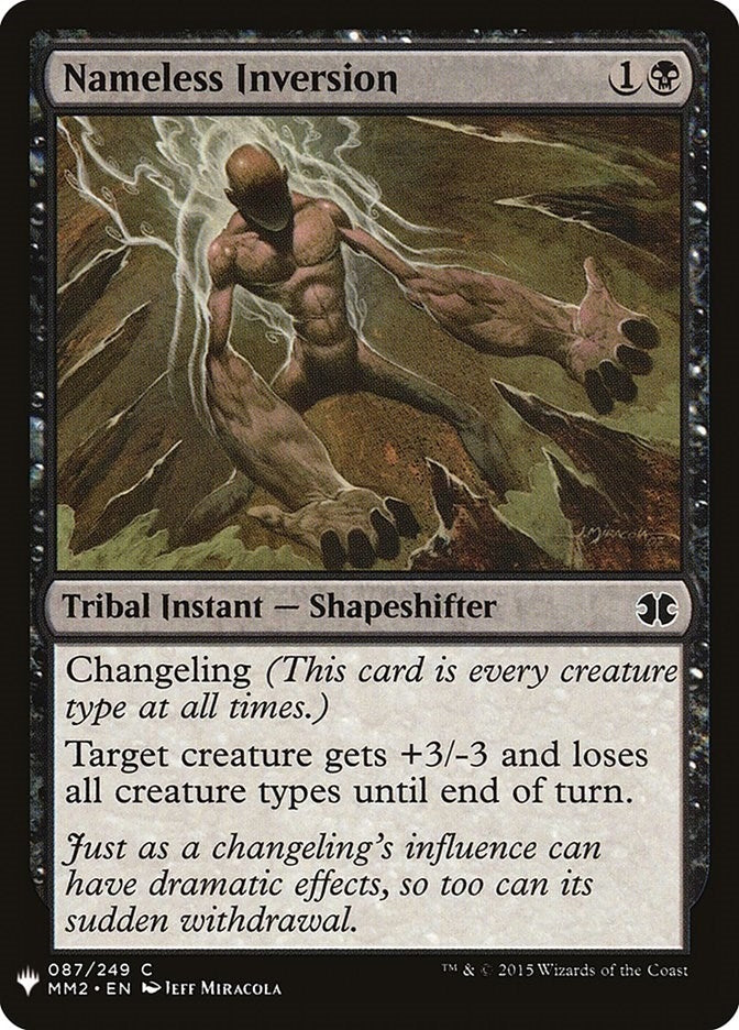 Image for Nameless Inversion (87) (The List Reprints) - Magic: The Gathering