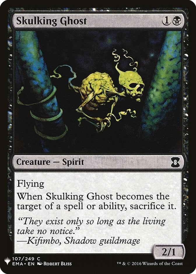 Image for Skulking Ghost (107) (The List Reprints) - Magic: The Gathering
