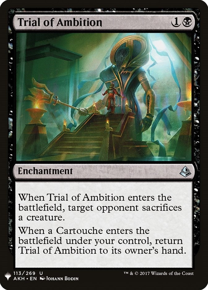 Image for Trial of Ambition (113) (The List Reprints) - Magic: The Gathering