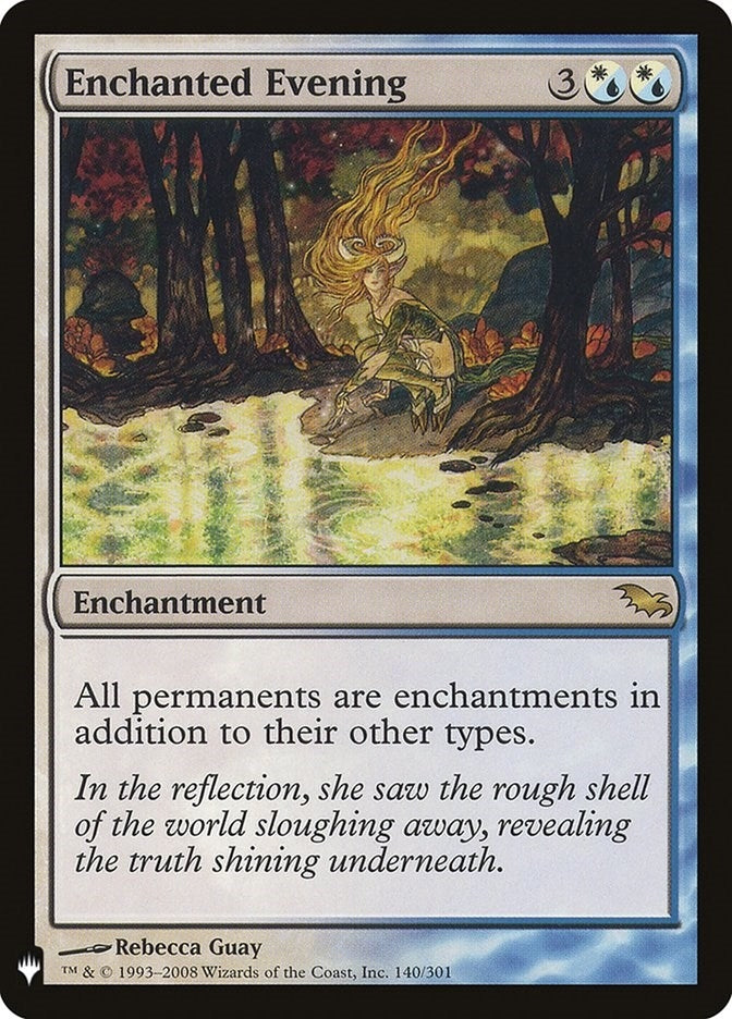 Image for Enchanted Evening (140) (The List Reprints) - Magic: The Gathering