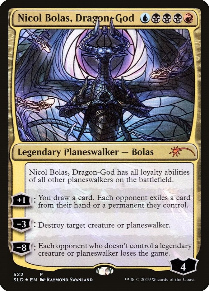 Image for Nicol Bolas, Dragon-God (Stained Glass) (522) (Secret Lair Drop Series) - Magic: The Gathering