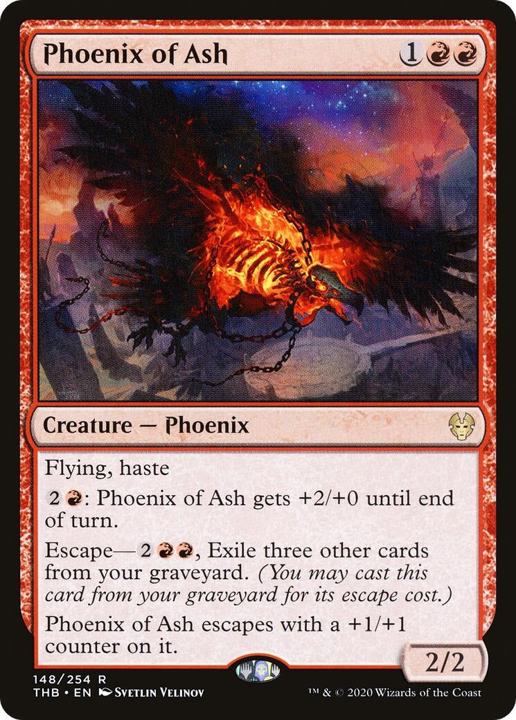 Image for Phoenix of Ash (148) (Theros Beyond Death) - Magic: The Gathering